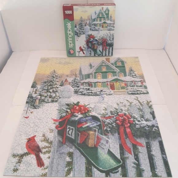 Holiday Mail 1000-piece puzzle by Springbok - Picture 2 of 3
